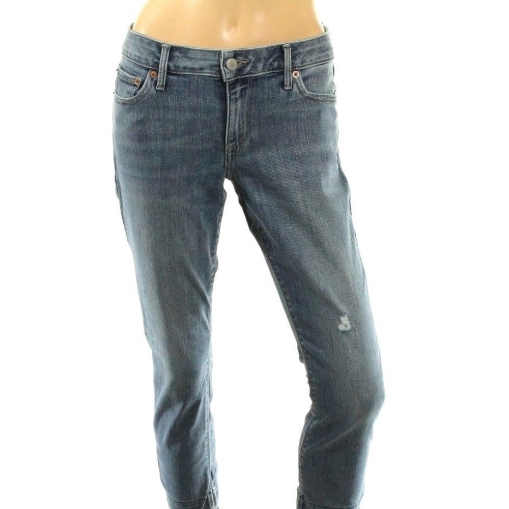 Lucky Brand Women's Jeans Emma Crop Released Hem
